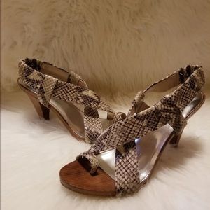 Michael Kors Snake Skin Sandals